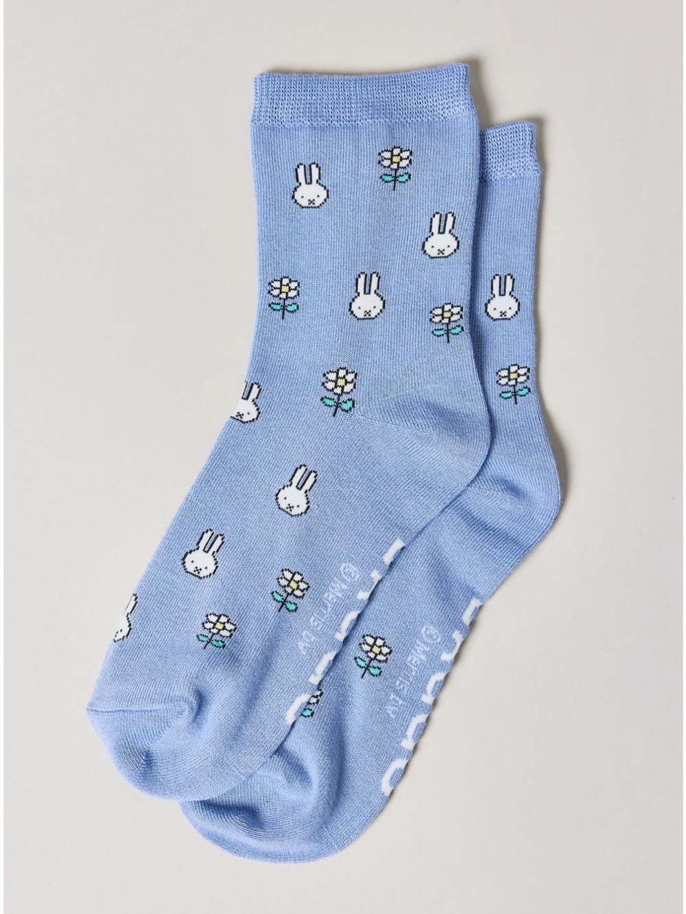 BAGGU & Miffy Flower Crew Sock